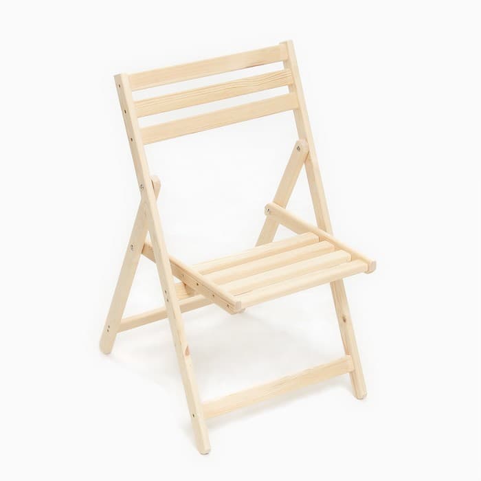 Стул складной, 60×50×75 см, хвоя, «Добропаровъ»