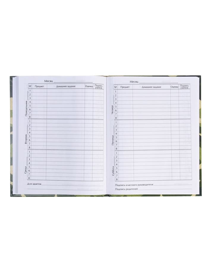 Дневник школьный для 1-11 классов, «Хаки», твёрдая обложка 7БЦ, глянцевая ламинация, 40 листов