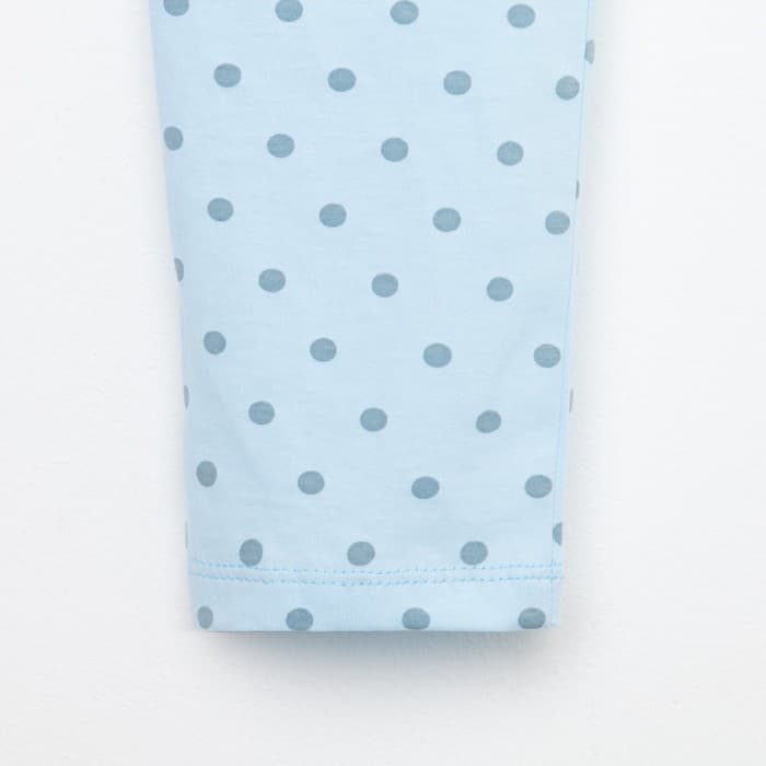 Пижама женская (брюки, топ) KAFTAN «Облачка», размер 40-42, цвет голубой, розовый