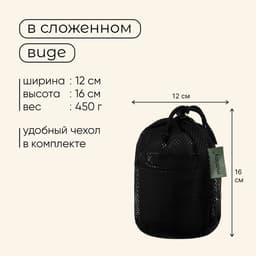 Набор туристической посуды maclay: 2 кастрюли, вилка, ложка, нож