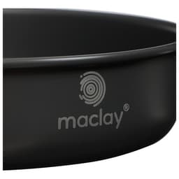 Набор туристической посуды maclay: чайник, кастрюля, сковорода, 3 чашки, черпак, лопатка, губка