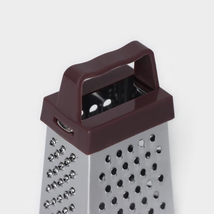 Тёрка четырёхгранная Доляна «Мини», 3.5×6.5×3 см, для корицы и шоколада, МИКС