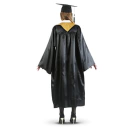 Костюм «Выпускник», мантия, золотой воротник, конфедератка, р. 42-54