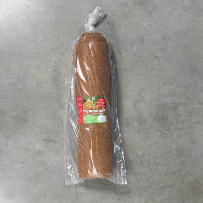 Мульча кокосовая в рулоне, 3×0.75 м, Greengo