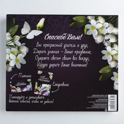 Подарочный набор, ежедневник А5, 80 л., планер 50 л., «Для лучшей учительницы»