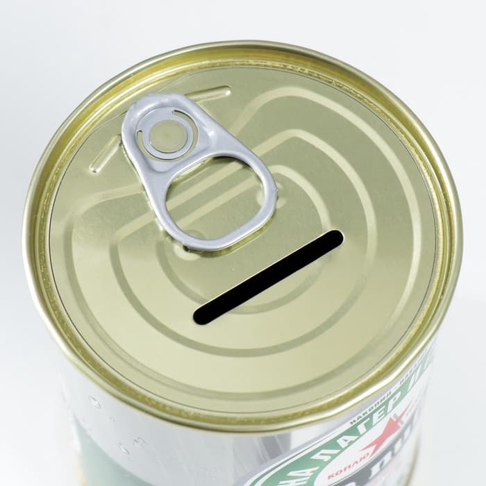 Копилка для денег «Банка. Коплю на пиво», металл