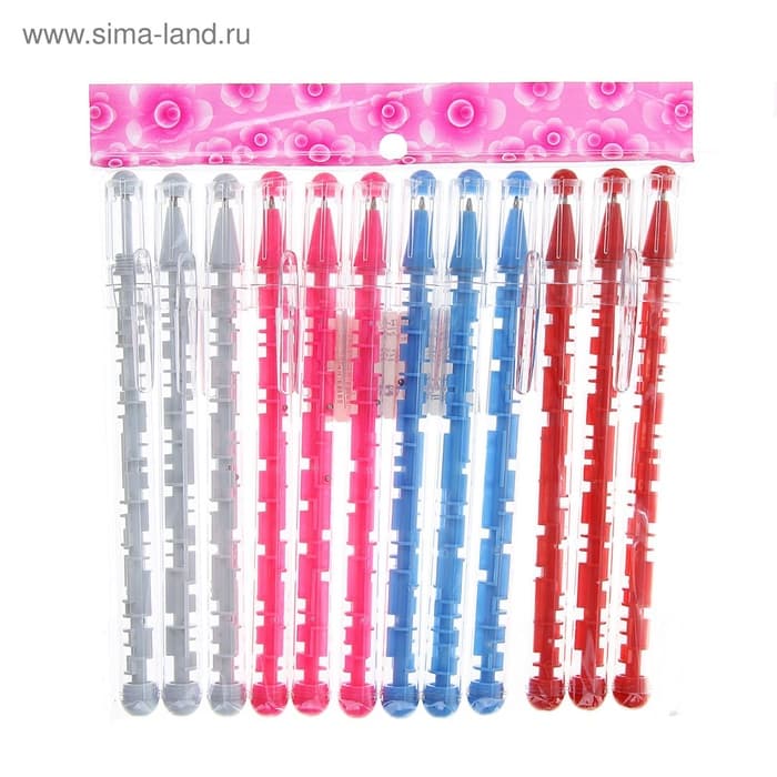 Ручка-прикол Calligrata «Лабиринт», синий стержень, шариковая, МИКС