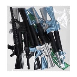 Ручка-прикол Calligrata «Автомат», синий стержень, шариковая, МИКС