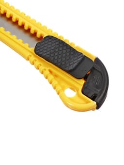 Нож канцелярский, лезвие 18 мм, корпус пластик, фиксатор, блистер, МИКС