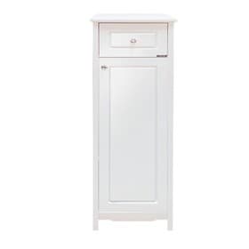 Пенал для ванной комнаты Comforty «Тбилиси 40», 428×355×1228 мм, цвет белый
