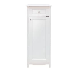 Пенал для ванной комнаты Comforty «Тбилиси 40», 428×355×1228 мм, цвет белый