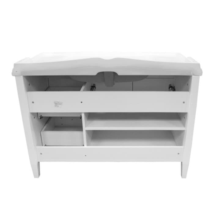 Тумба - умывальник напольная Comforty «Палермо-120», раковина Comforty 3312, цвет белая