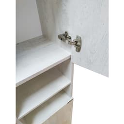 Шкаф – колонна для ванной комнаты Comforty «Верона – 35 – Н», 350×320×1900 мм, цвет дуб белый