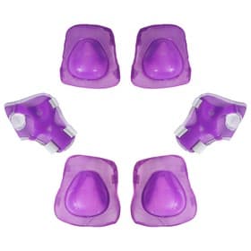 Защита роликовая ONLYTOP, размер универсальный, цвет фиолетовый