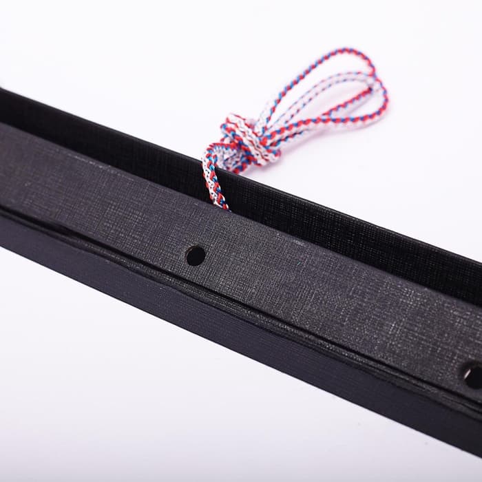 Папка для дипломных работ (Без надписи), бумвинил, гребешки/сутаж, без бумаги, чёрная, (вместимость до 150 листов)