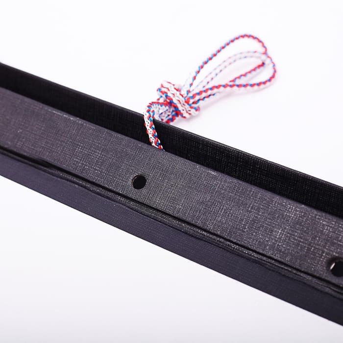 Папка «Выпускная квалификационная работа» А4, бумвинил, гребешки/сутаж, (без бумаги) чёрная