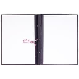 Папка «Выпускная квалификационная работа» А4, бумвинил, гребешки/сутаж, (без бумаги) чёрная