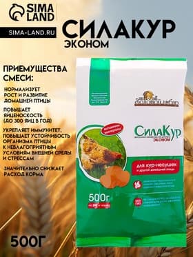 Премикс «Сила кур Эконом», пакет, 500 г