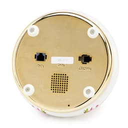 Ретро-телефон «Роза», 21×25 см, громкая связь, белый