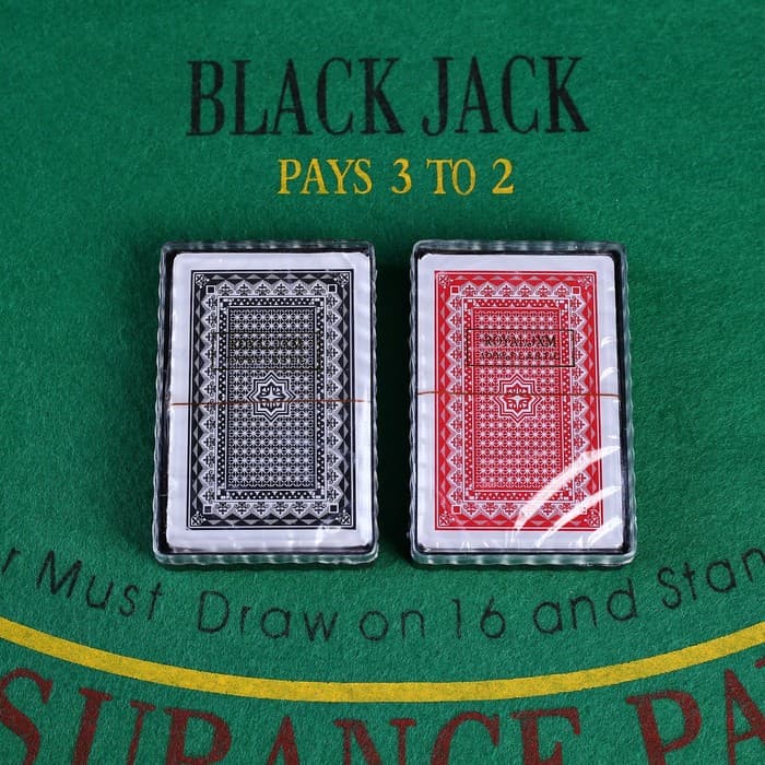 Карты игральные пластиковые Royal Classic, колода 54 шт., 8.8×6.3 см, МИКС