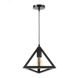Светильник BayerLux Подвес «Треугольник» 1×40 Вт E27 черный 16×16×116 см