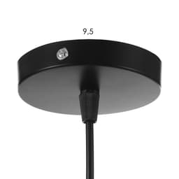 Светильник BayerLux Подвес «Треугольник» 1×40 Вт E27 черный 16×16×116 см