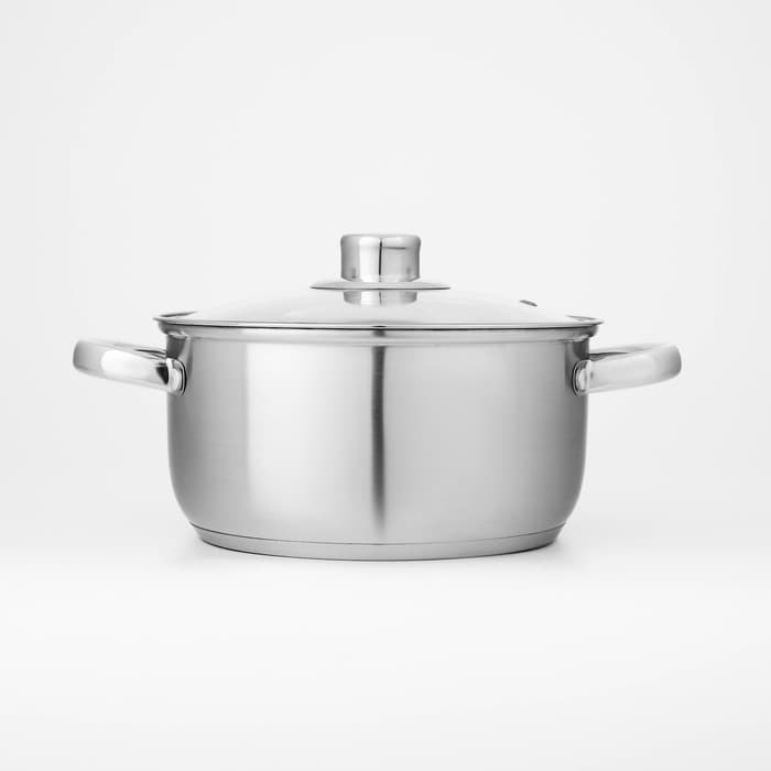 Набор кастрюль Доляна «Сильве», 3 предмета: 1.6 л, 2.3 л, 3.2 л, нержавеющая сталь