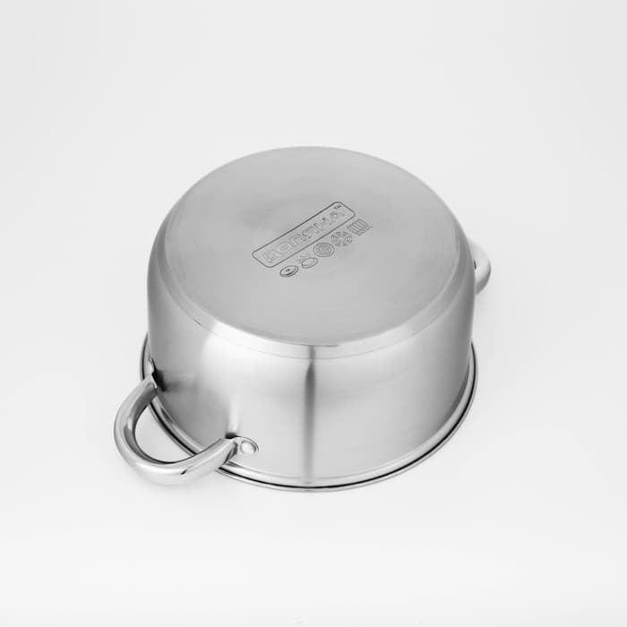 Набор кастрюль Доляна «Сильве», 4 предмета: 1.5 л, 2 л, 3 л, 4 л, d=16/18/20/22 см, крышки, индукция, нержавеющая сталь