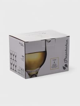 Набор рюмок для ликёра Paşabahçe Tulipe, 55 мл, 6 шт., стекло, прозрачный