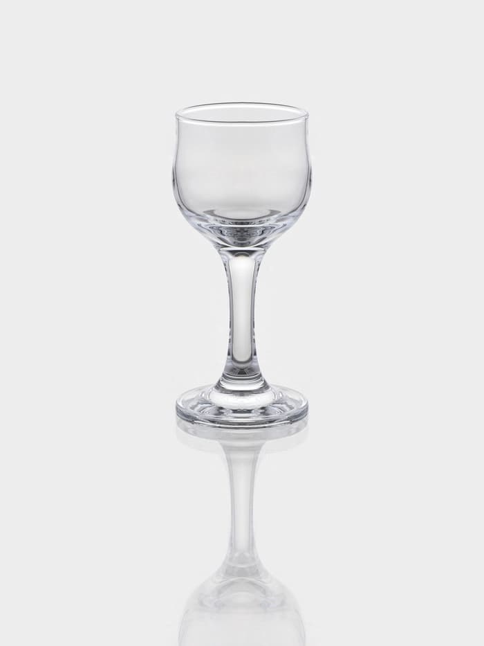 Набор рюмок для ликёра Paşabahçe Tulipe, 55 мл, 6 шт., стекло, прозрачный