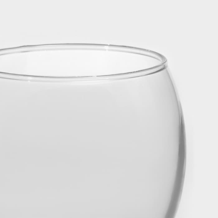 Бокалы для вина Bistro, 225 мл, набор 6 шт., стекло, прозрачные