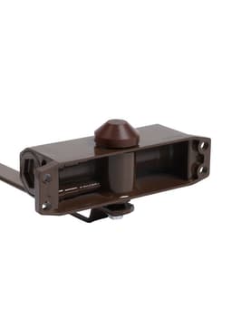 Доводчик дверной ТУНДРА d=40BR, до 40 кг, коричневый