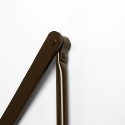 Доводчик дверной ТУНДРА d=60BR, до 60 кг, коричневый