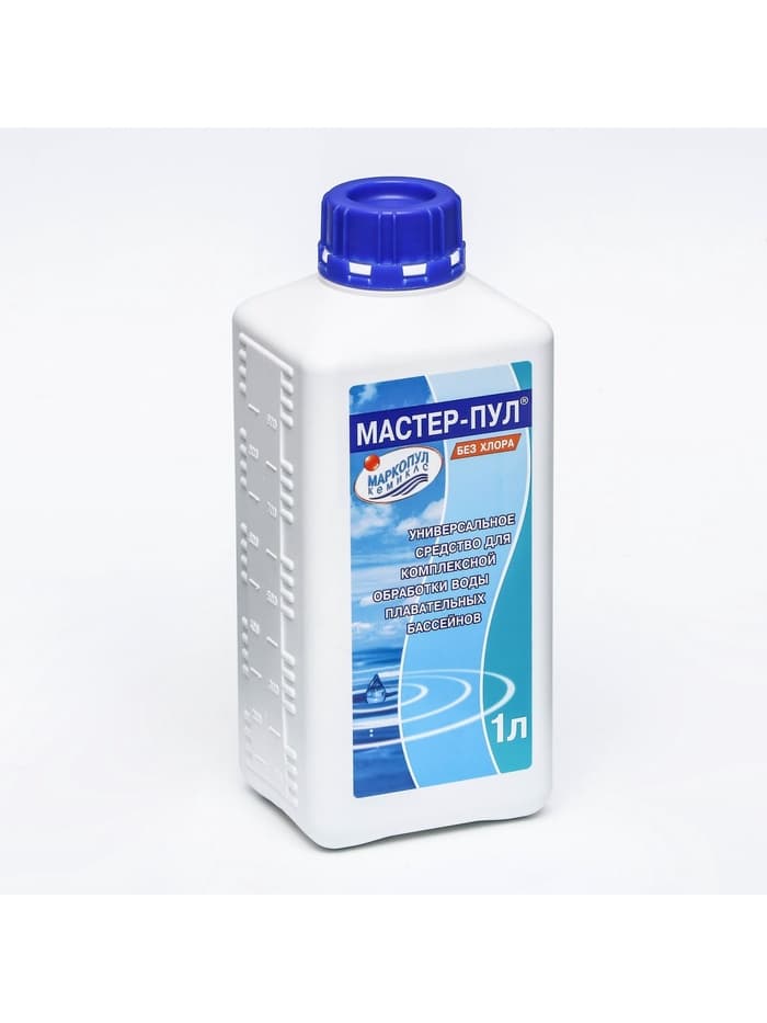 Средство для очистки воды в бассейне «Мастер-пул», универсальное, 1 л