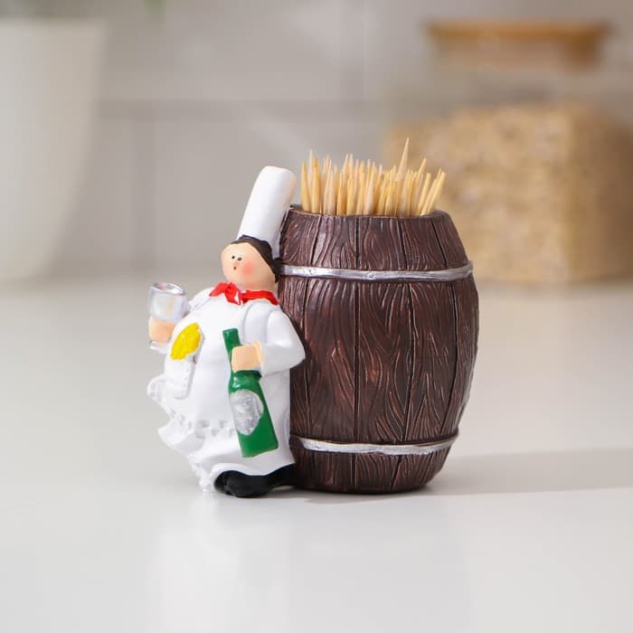 Подставка под зубочистки «Повар»