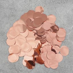 Наполнитель для шаров «Конфетти круг», d=1.5 см, 10 г