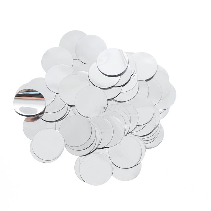 Наполнитель для шаров «Конфетти круг», d=1.5 см, 10 г