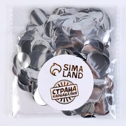 Наполнитель для шаров «Конфетти круг», d=1.5 см, 10 г