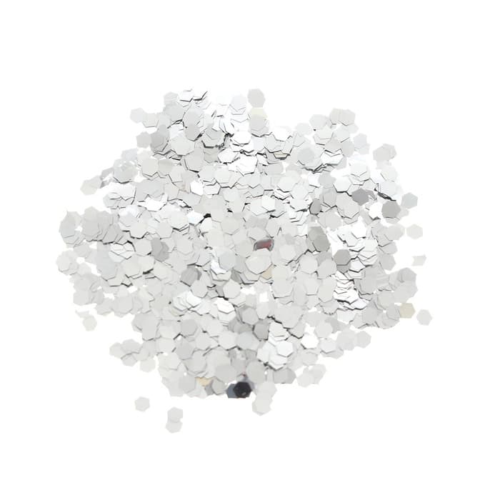 Наполнитель для шаров «Конфетти шестиугольник», d=3 мм, 10 г