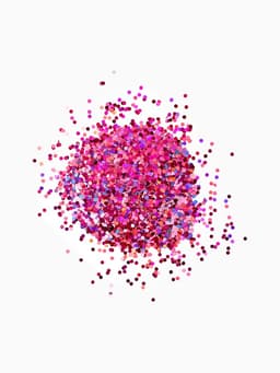 Наполнитель для шаров «Конфетти шестиугольник», d=3 мм, 10 г