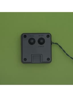 Гирлянда «Нить», 4.5 м, уличная, с насадками «Шарик», IP44, 30 LED, 2 режима, солнечная батарея, тёмная нить, свечение жёлтое