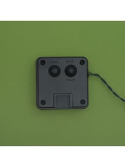 Гирлянда «Нить», 4.5 м, уличная, с насадками «Лилия», IP44, 30 LED, 2 режима, солнечная батарея, тёмная нить, свечение белое