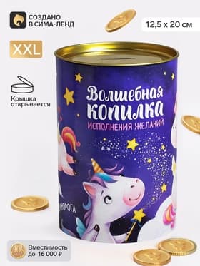 Копилка XXL «Волшебная», 20×12.5 см