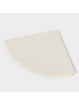 Бумага для выпечки круглая силиконизированная Gurmanoff, d=36 см, пергамент набор 5 листов, белая