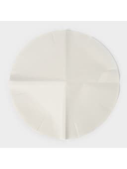 Бумага для выпечки круглая силиконизированная Gurmanoff, d=36 см, пергамент набор 5 листов, белая