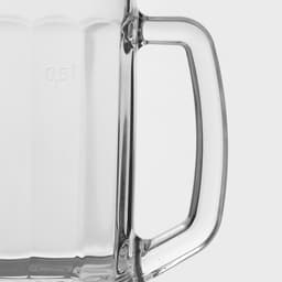 Пивная кружка «Ладья», 500 мл, стекло, прозрачная