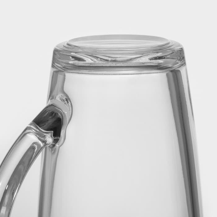 Кружка ОСЗ «Капучино», 400 мл, стекло, прозрачная