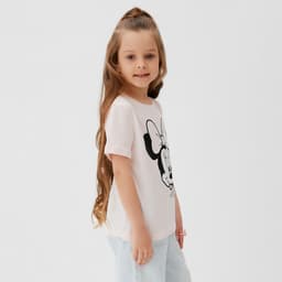 Футболка для девочки KAFTAN «Мышка», розовая, размер 34 (122-128 см)