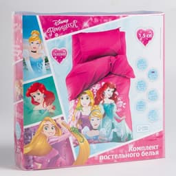 Постельное бельё 1.5-спальное «Этель. Принцессы», поплин