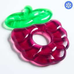 Прорезыватель для зубов охлаждающий с водой «Ежевика», МИКС